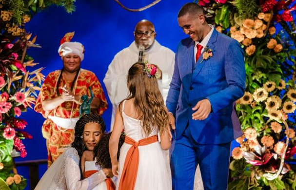 “Minha base, minha fortaleza“: Anielle publica foto de seu casamento