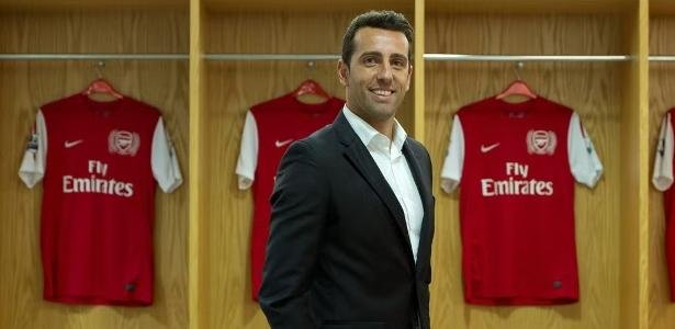 a saída de Edu Gaspar do Arsenal