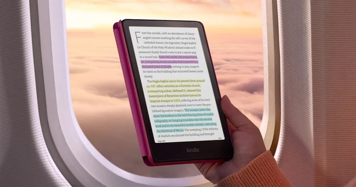 É possível deixar o Kindle colorido? Entenda a tecnologia por trás da tela do e-reader