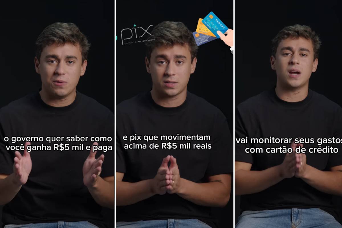 Vídeo de Nikolas Ferreira sobre fiscalização do Pix viraliza em meio a onda de fake news